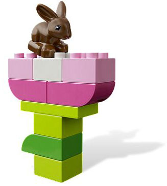 LEGO® DUPLO® Ružičasta kutija kocaka LE4623 - pogled 4