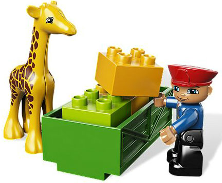 LEGO® DUPLO® Zoo Vozić LE6144 - pogled 4