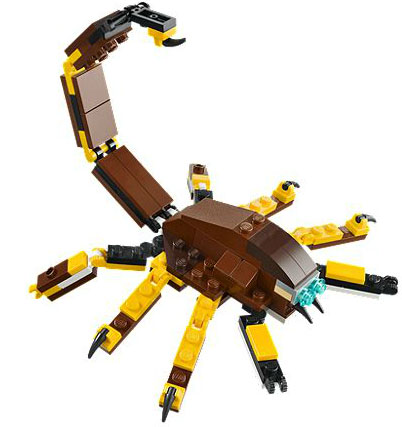 LEGO® Creator Kocke Fierce Flyer 3u1 LE31004 - pogled 4