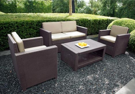 Garnitura Elise 2 Fotelje, Dvosed i Sto - pogled 4