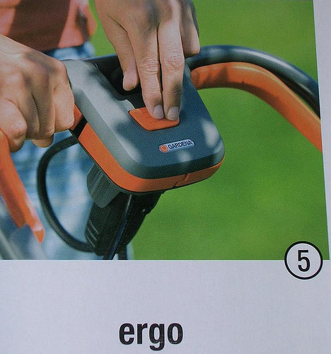 Gardena PowerMax™ 32 E Električna kosilica za travu 1200 W 32 cm - pogled 4