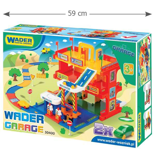 Wader garaža sa dva autića 24377 - pogled 4