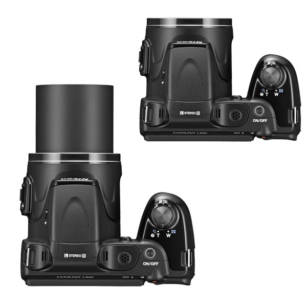 Nikon Digitalni Fotoaparat CoolPix L820 crna - pogled 4