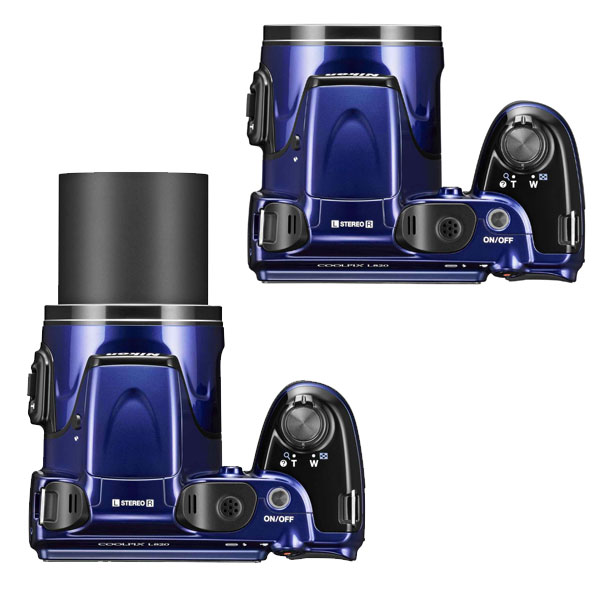 Nikon Digitalni Fotoaparat CoolPix L820 plava - pogled 4