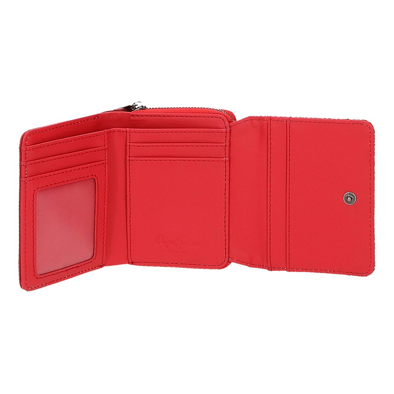 Pepe Jeans Novčanik 10cm Oana red 76282 - pogled 4