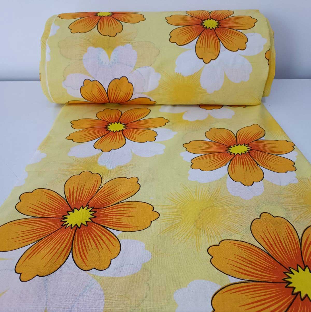 Dvobojni jastuci za makrame ljuljašku Yellow - Yellow flowers - pogled 4