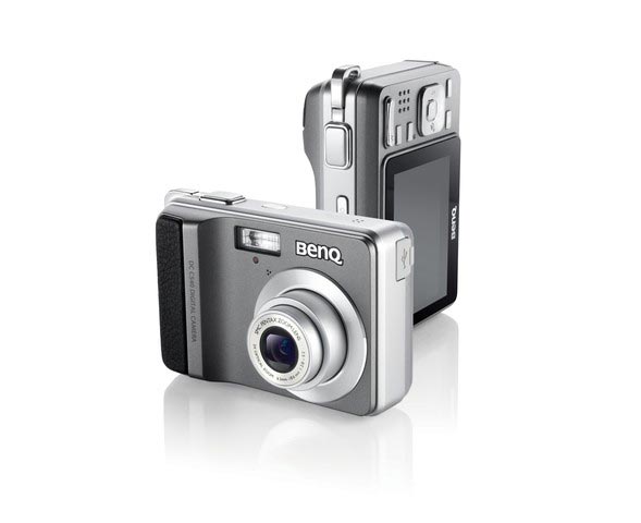 BENQ DC C540 - digitalni fotoaparat - 5 megapiksela - pogled 4
