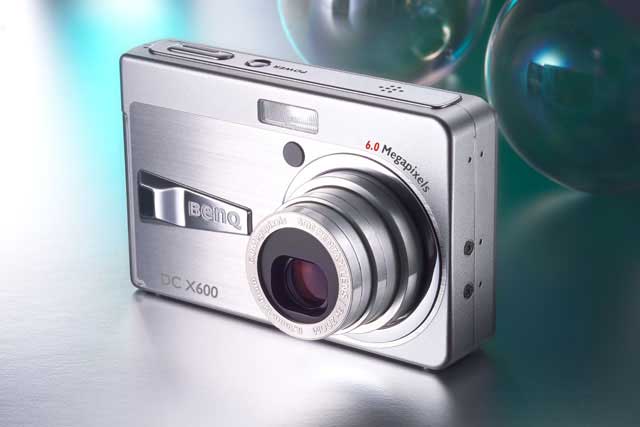 BenQ DC-X600 - digitalni fotoaparat - 6 megapiksela - pogled 4