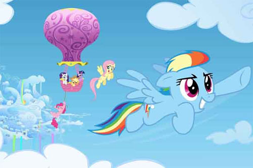 Hasbro My Little Pony Twilight Sparkle u letećem balonu 21474 - pogled 4