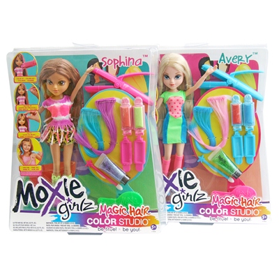 Moxie Girlz Lutka Magic Hair Color Studio Sophina 518471 - pogled 4