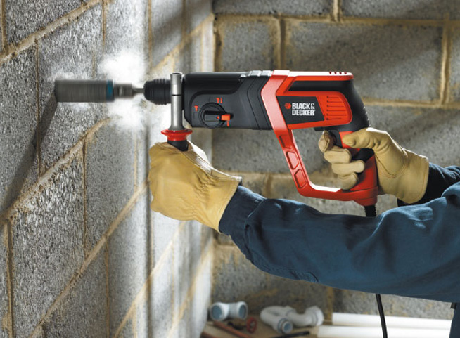 Black n Decker Elektropneumatska Čekić Bušilica KD975KA - pogled 4