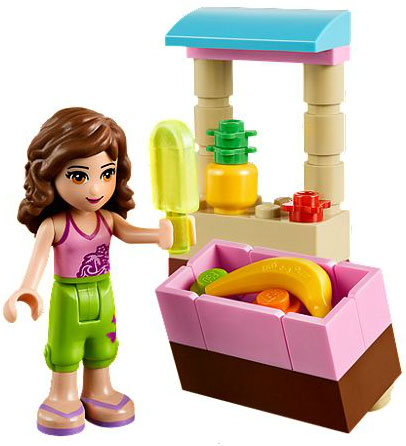 LEGO® FRIENDS Kocke Olivijin bagi za plažu LE41010 - pogled 4