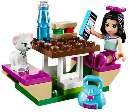 LEGO® FRIENDS Kocke Emin sportski auto LE41013 - pogled 4