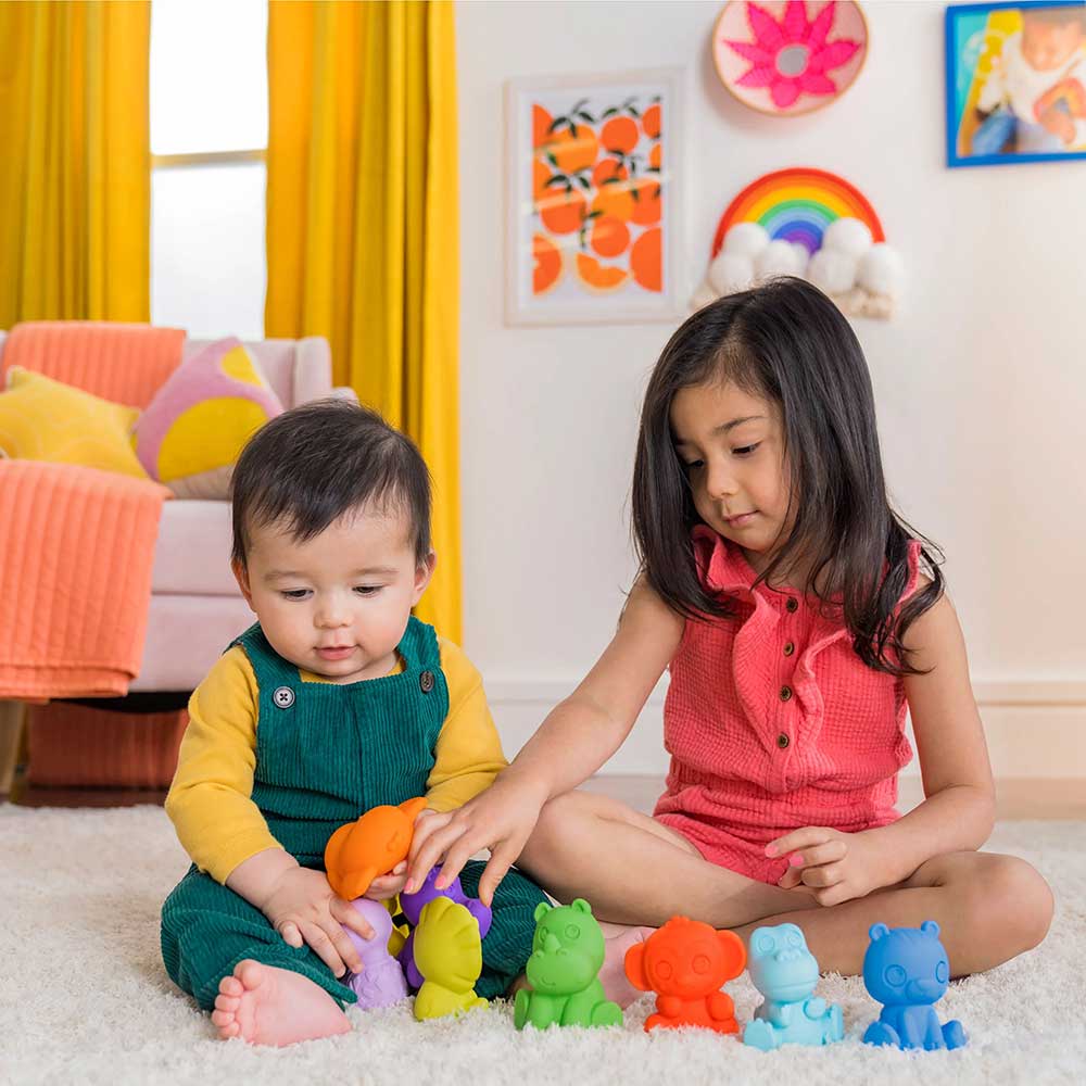 Igračke za kupanje Safari životinje u bojama duge Bright Starts™ 12615 - pogled 4