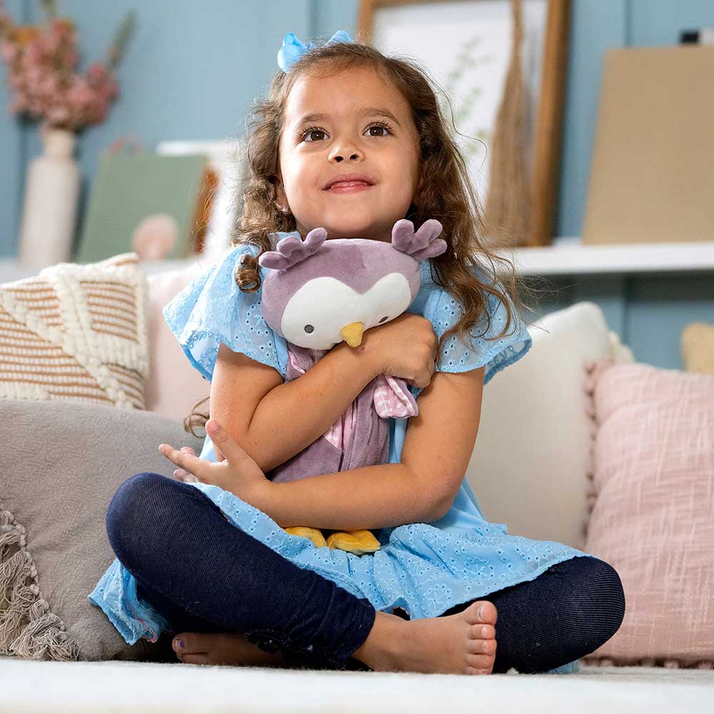 Plišana igračka za bebe sa zrnastim punjenjem Sova Nally Ingenuity™ 13166 - pogled 4