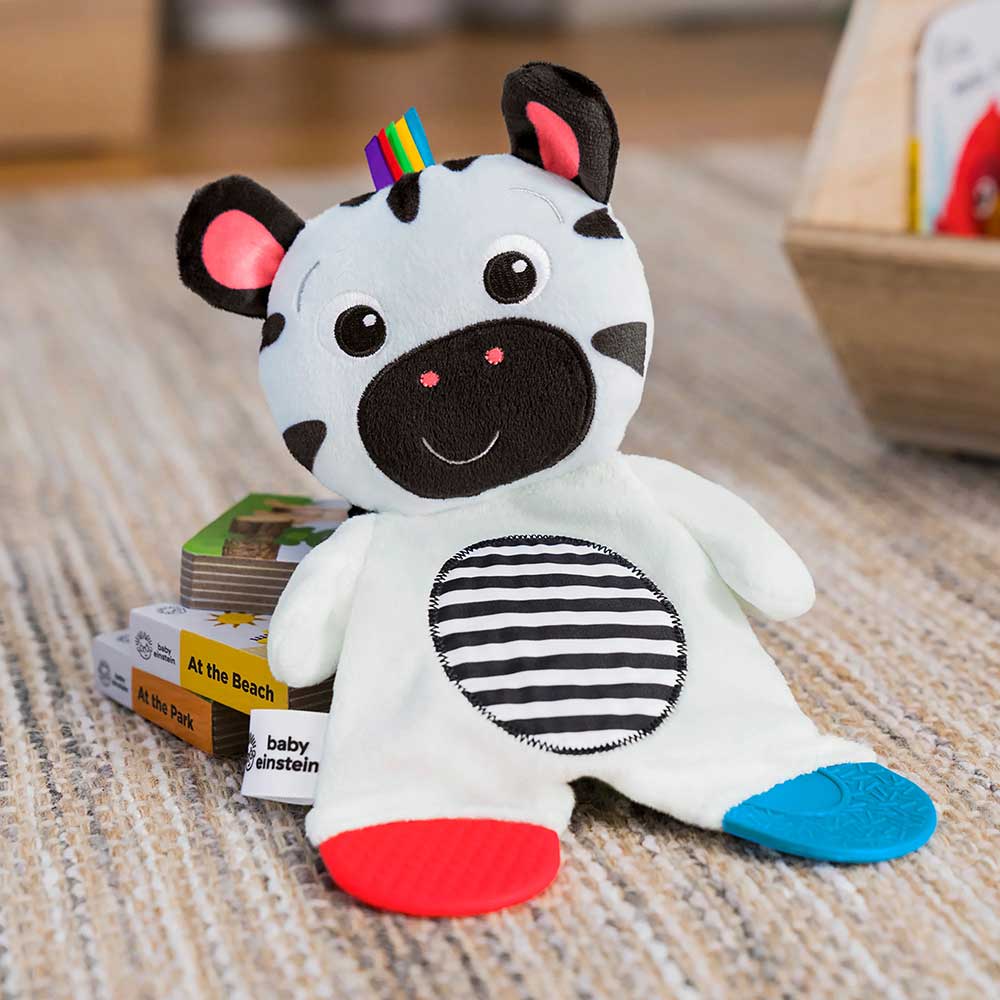 Senzorna igračka i glodalica za bebe Zebra Zen Baby Einstein™ 12490 - pogled 4