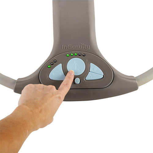 Pametna i tiha bebi ljuljaška InGenuity Sumner - pogled 4