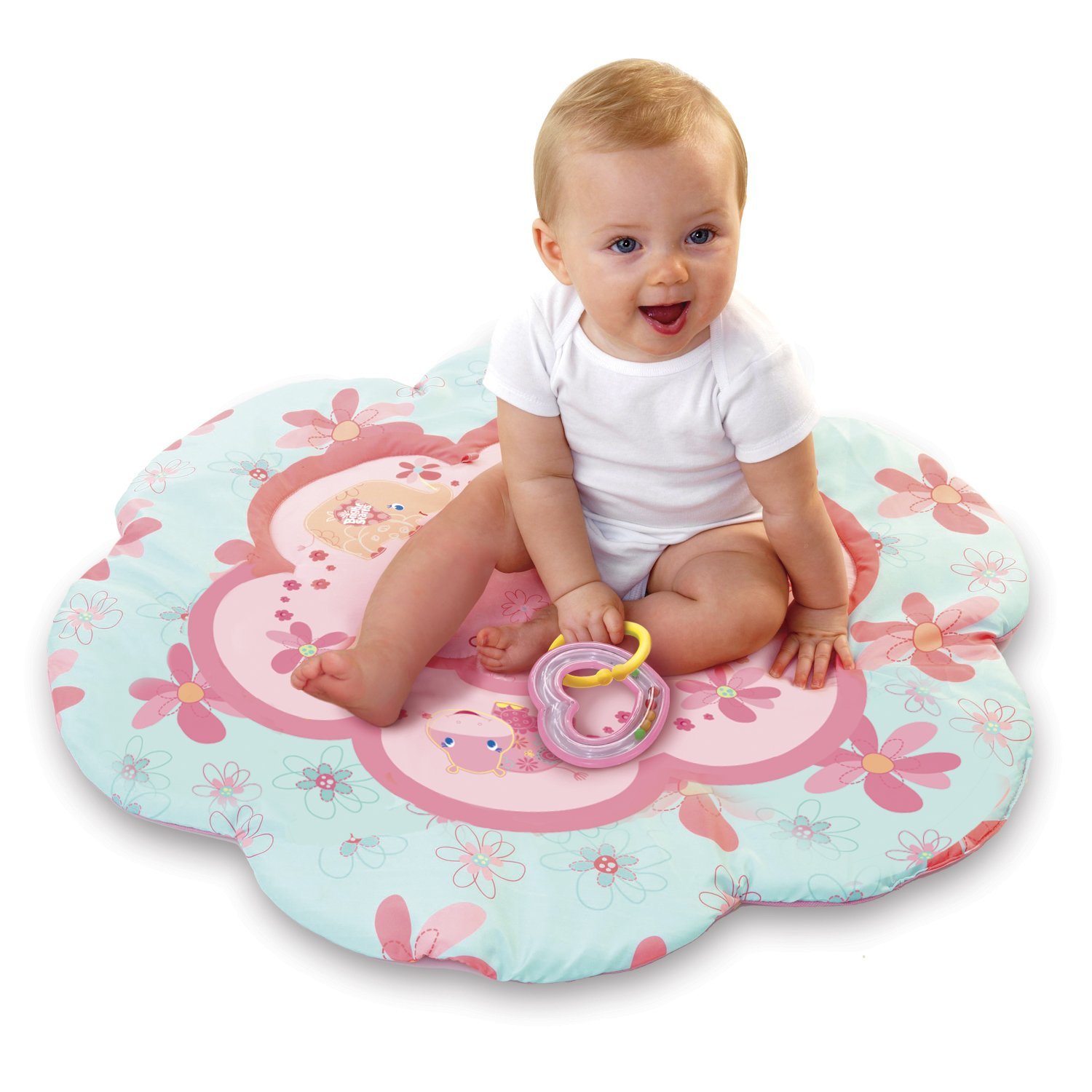 Bright Starts Podloga za igru za bebe Ružičasti Drugari - pogled 4