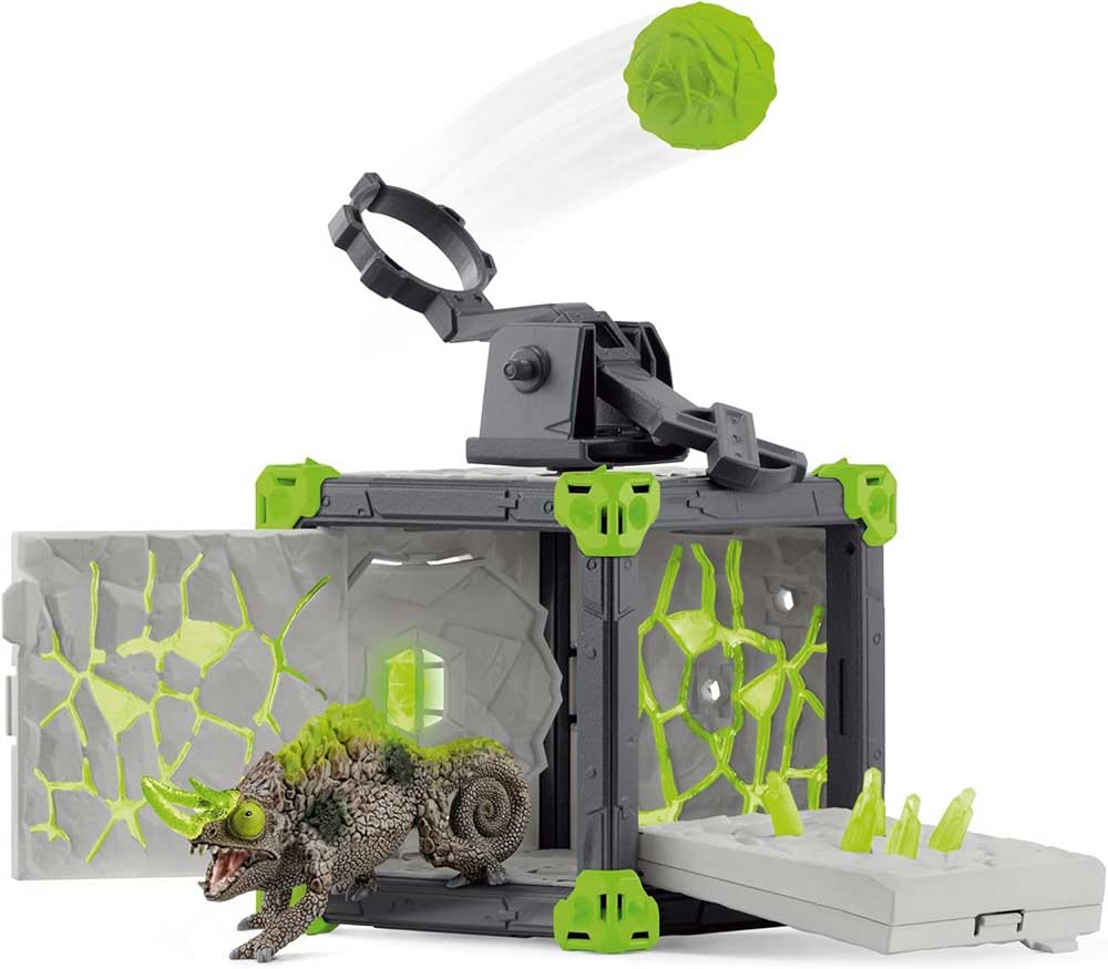 Schleich® Eldrador figurice Borbeni kavez i kameni kameleon 42677 - pogled 4