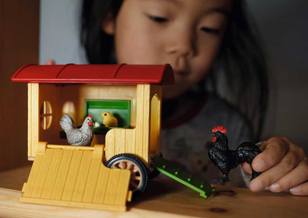 Schleich® Figure Domaće životinje 2u1 Kokošinjac Kućica za pse i životinje 72241 - pogled 4