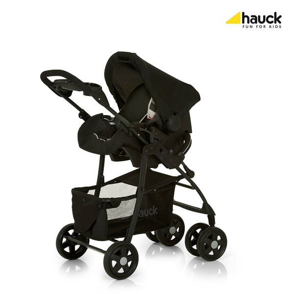 Hauck Trio Set - Kolica sa nosiljkom i autosedištem Shopper Rainbow Black 5050057 - pogled 4