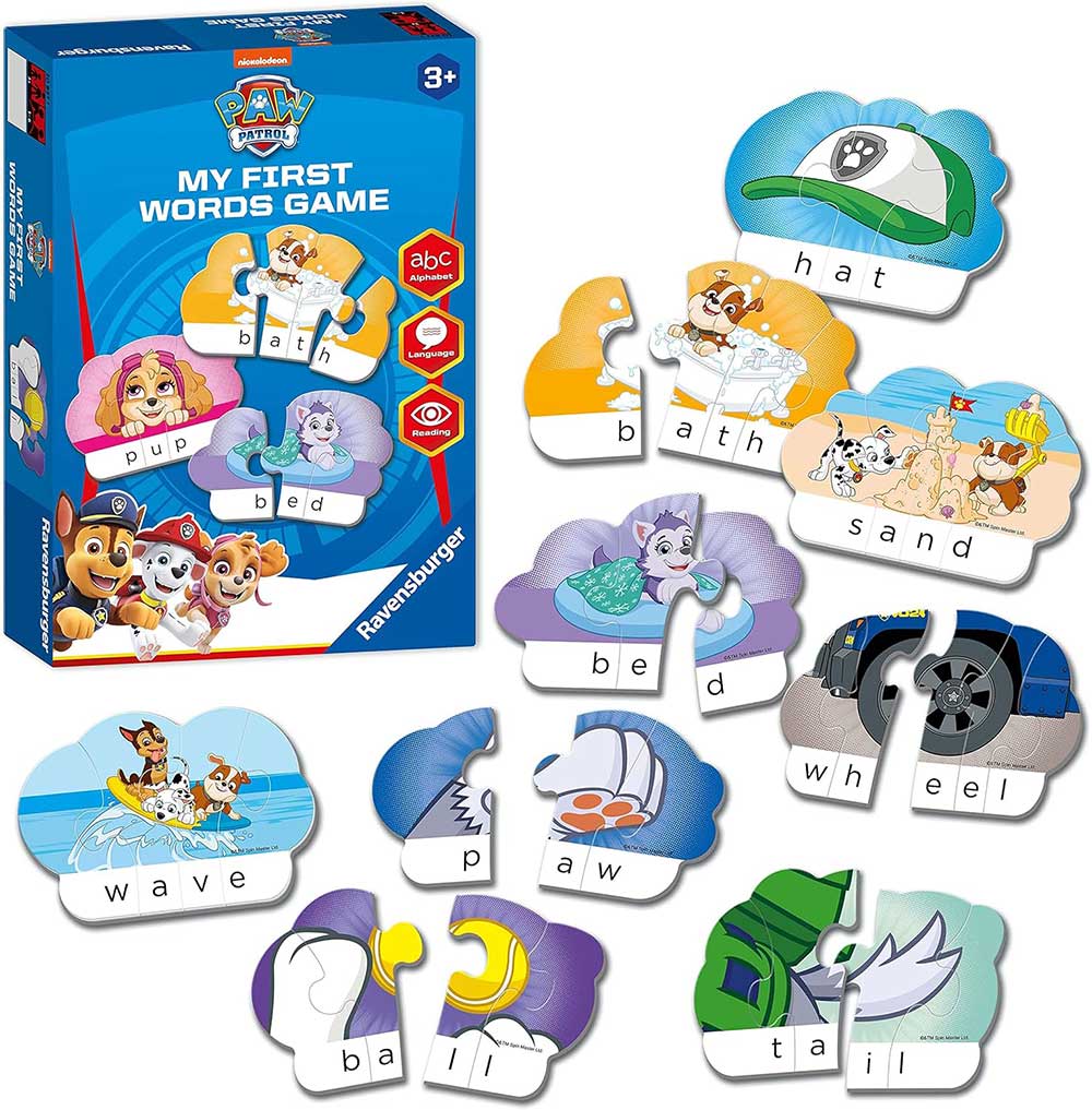 Moje prve reči na engleskom Paw patrol puzle Ravensburger 20837 - pogled 4