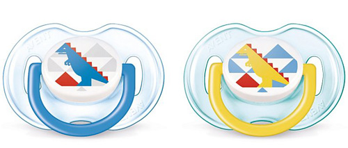 Avent Klasična cucla varalica 0-6 meseci 2 kom. - pogled 4