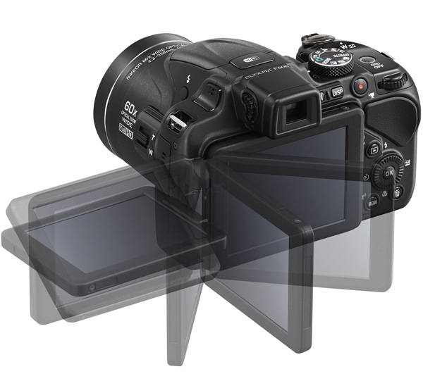 Nikon Digitalni Fotoaparat CoolPix P600 WiFi Red - pogled 4