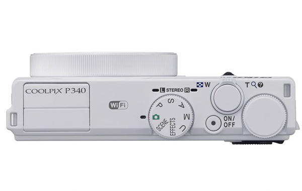 Nikon Digitalni Fotoaparat CoolPix P340 WiFi White - pogled 4