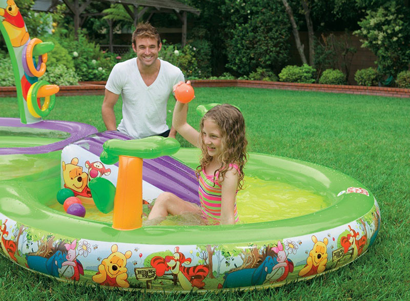 Intex Igraonica Na Naduvavanje Sa Prskalicom Winnie The Pooh - pogled 4