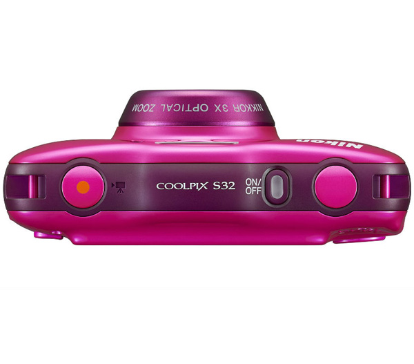 Nikon Digitalni Fotoaparat Coolpix S32 Pink - pogled 4