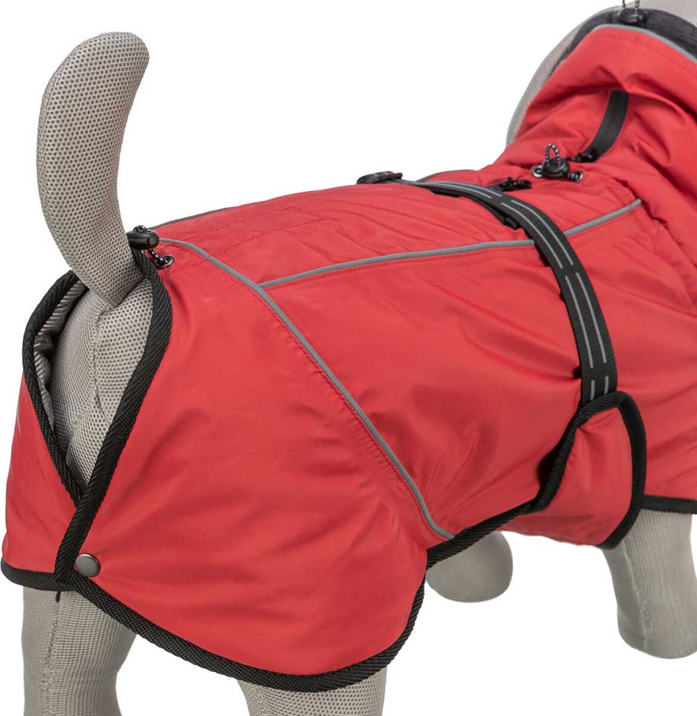 Zimska jakna za pse Explore red leđa 45cm Trixie 680414 - pogled 4