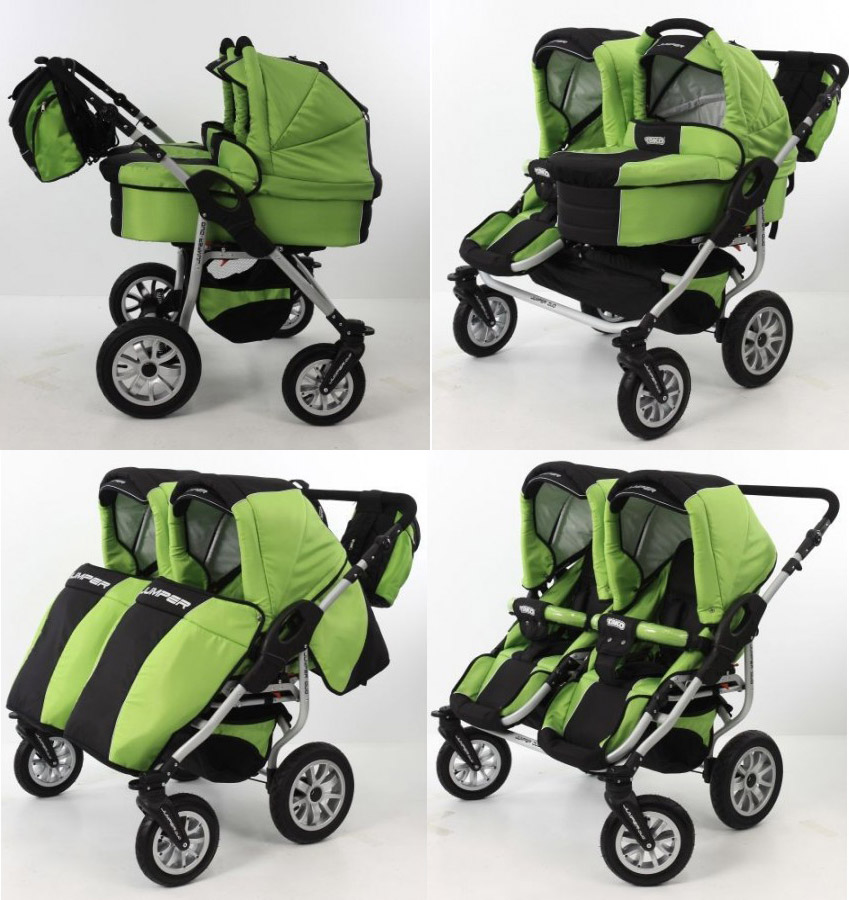 Tako Kolica za blizance Jumper Duo 2u1 Set 07 - pogled 4