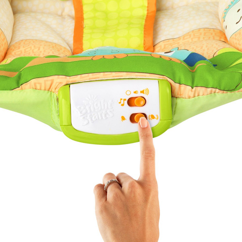 Bright Starts Bebi Ležaljka sa melodijama i vibracijom Little Explorer - pogled 4
