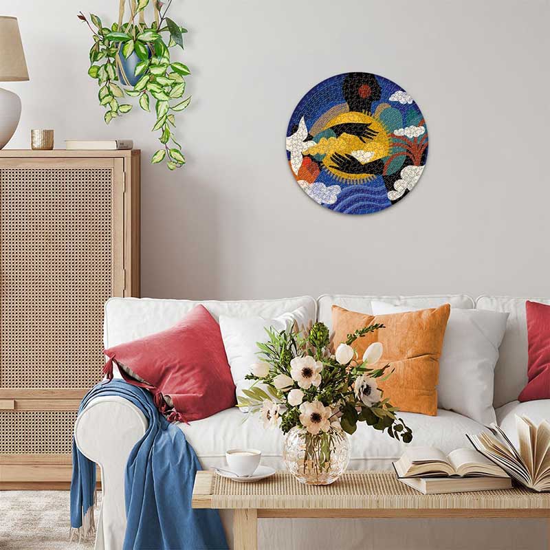 Puzzle 500 delova 52cm Little Sun Osećaj Ravensburger 12000763 - pogled 4