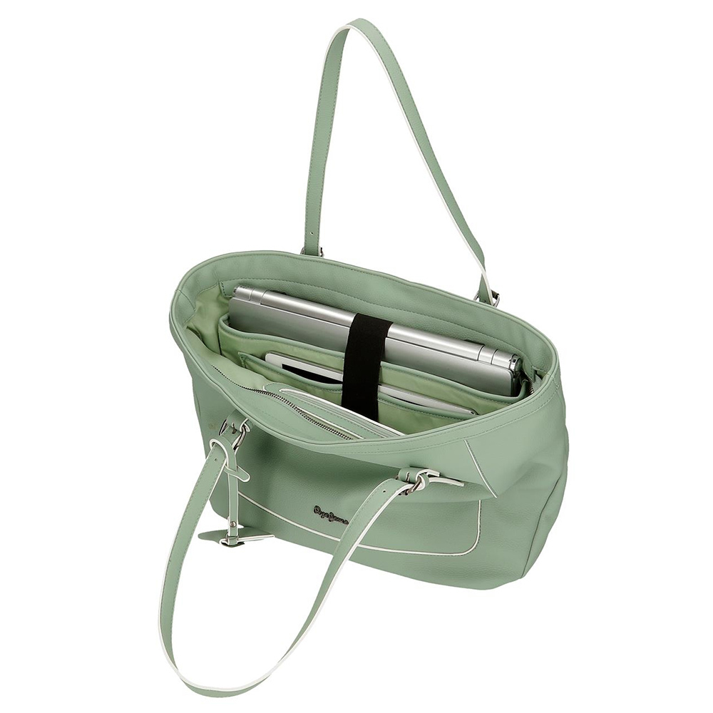 Laptop torba Pepe Jeans Jeny mint 70175 - pogled 4