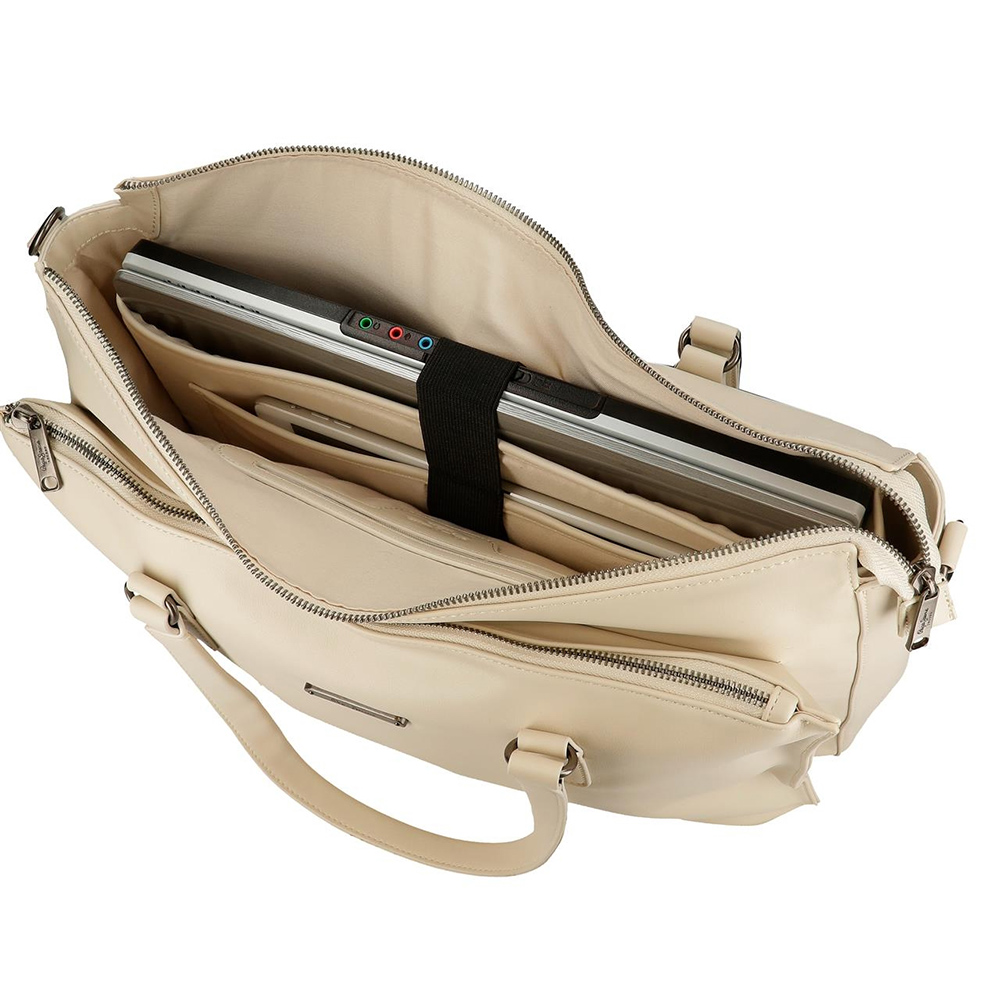 Laptop torba Pepe Jeans Salma beige 70660 - pogled 4