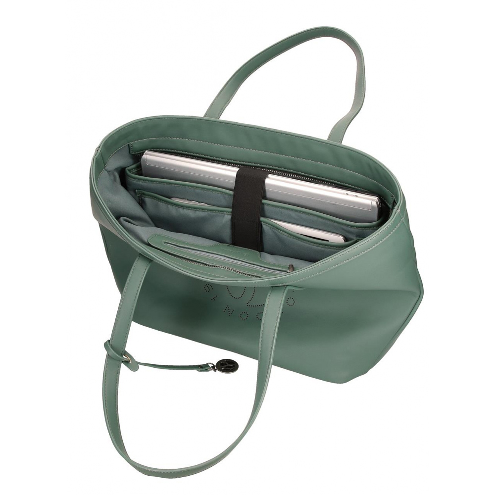 Pepe Jeans Laptop torba Mabel green 72160 - pogled 4