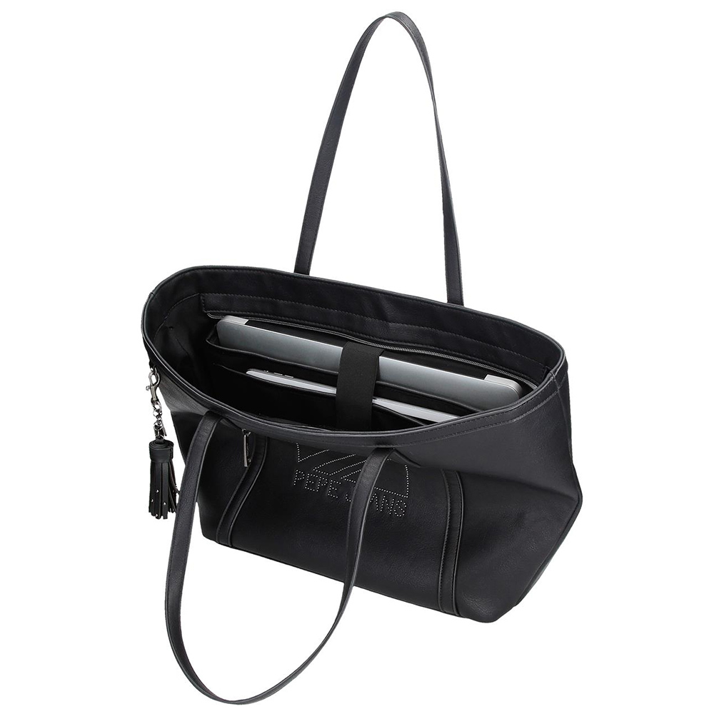 Pepe Jeans Laptop torba Donna black 72775 - pogled 4