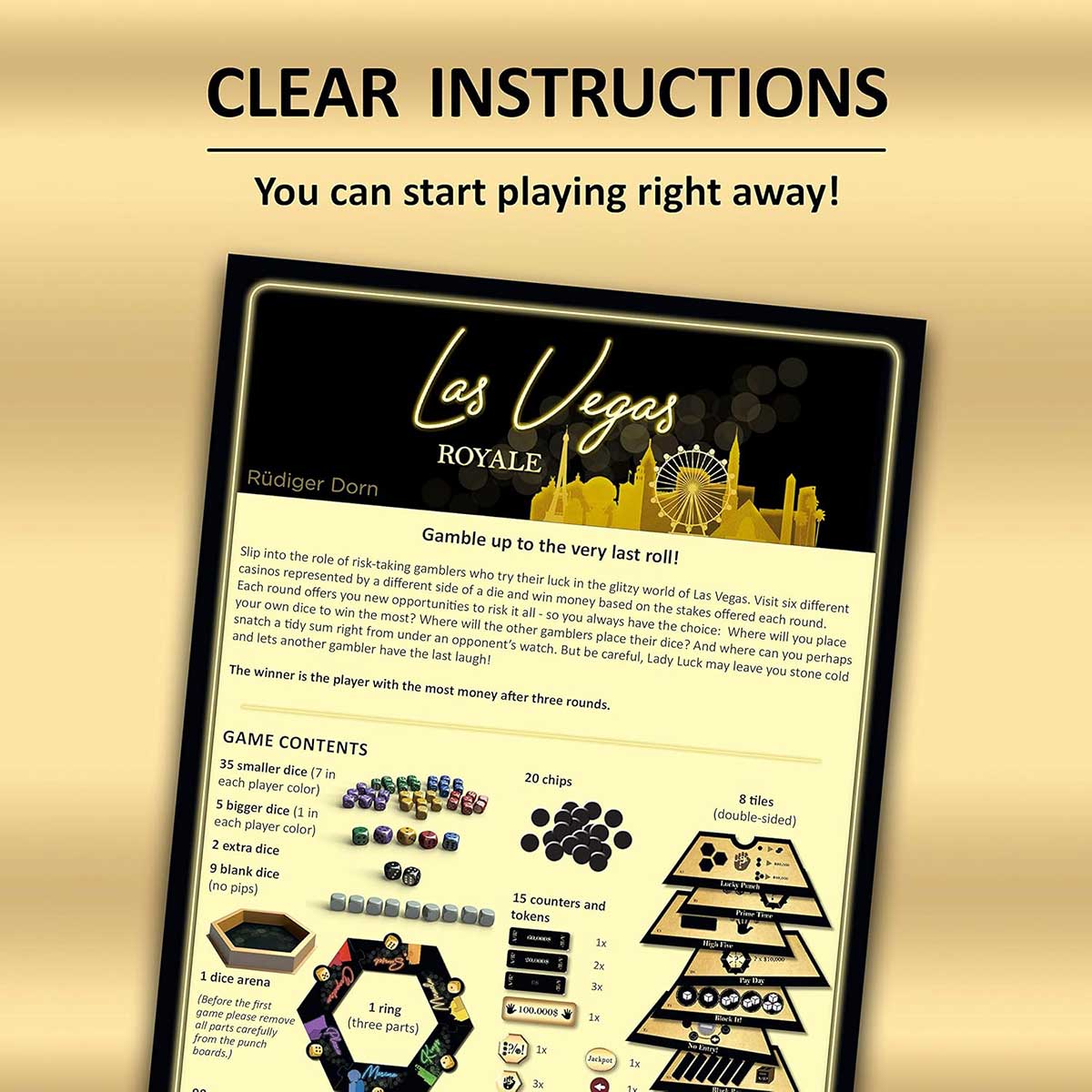 Društvena igra Las Vegas Royale Ravensburger 26918 - pogled 4
