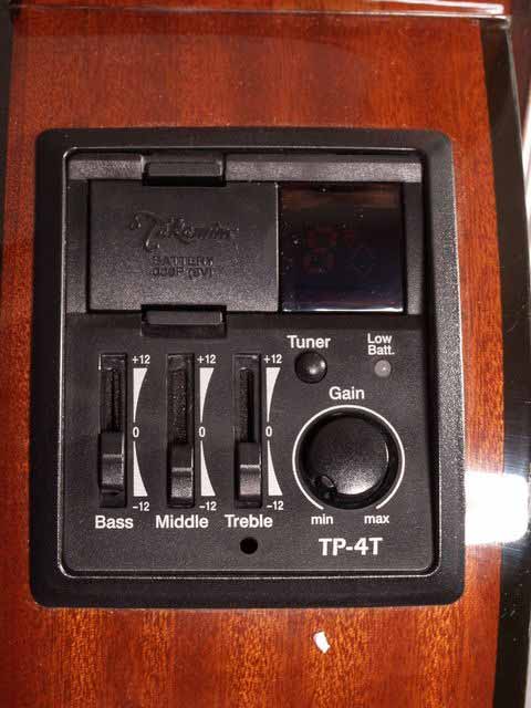 Klasična gitara sa ozvukom - Takamine EG124C - pogled 4