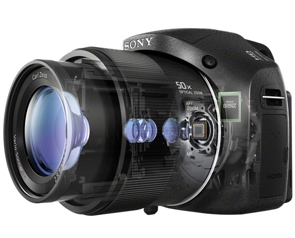 Digitalni fotoaparat Sony Exmor R™ DSCHX300B.CE3 20.4MP 50x - pogled 4