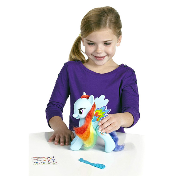 Hasbro My Little Pony Nemirni konjić Rainbow Dash - Šarlota A5905 - pogled 4