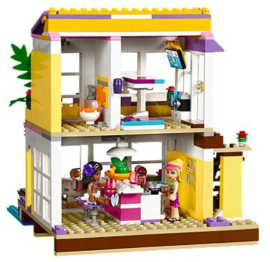 LEGO® FRIENDS kocke Stefanina kuća na plaži LE41037 - pogled 4