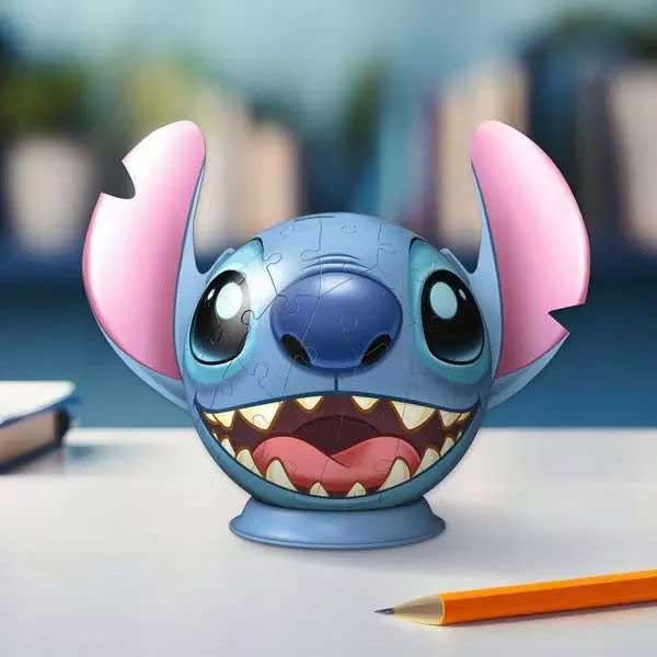 3D Puzzle slagalica 72 dela Disney Stitch Ravensburger 11574 - pogled 4