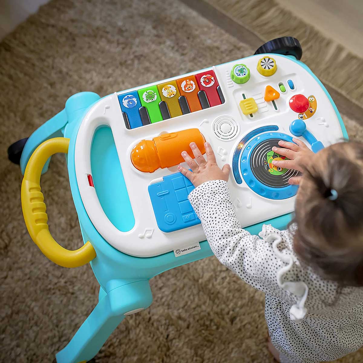 Baby Einstein™ 4u1 Muzička bebi hodalica i aktiviti stočić Mix N Roll 12045 - pogled 4