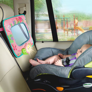 Bright Starts Bebi igračka Muzičko ogledalo za auto Ružičasta simfonija - pogled 4