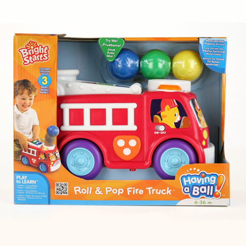 Bright Starts Edukativna igračka Vatrogasni kamion - pogled 4