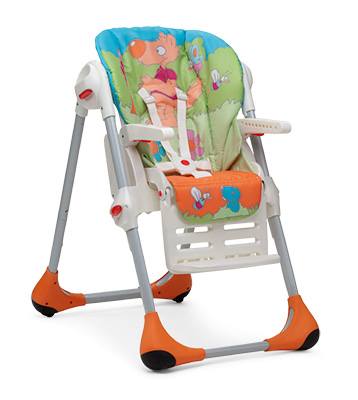 Chicco Stolica - hranilica za bebu Polly 2u1 Happy Land 06079065260000 - pogled 4