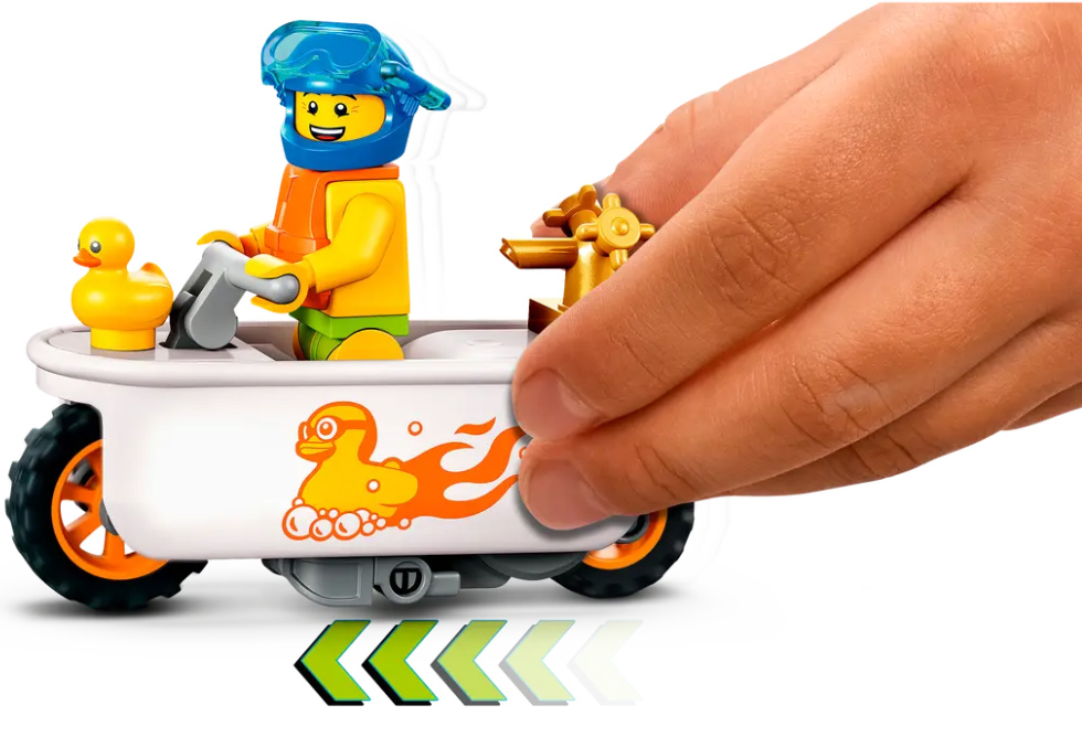 LEGO® City Kocke Stuntz Akrobatski motor kada 60333 - pogled 4